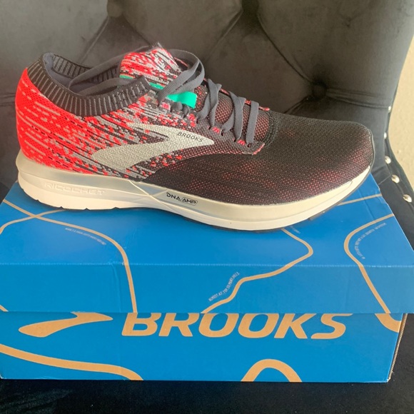 Brooks women shoes. Size 10.5, new , comfy. Pink/silver/black. They’re a steal. - Picture 1 of 11